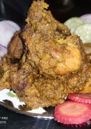 হায়দ্রাবাদী চিকেন (Hyderabadi Chicken recipe in Bengali) রেসিপির প্রধান ছবি