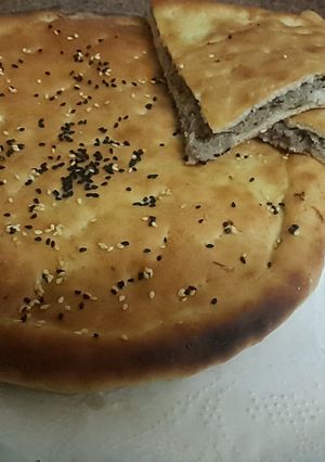 صورة لوصفة عيش باللحمة