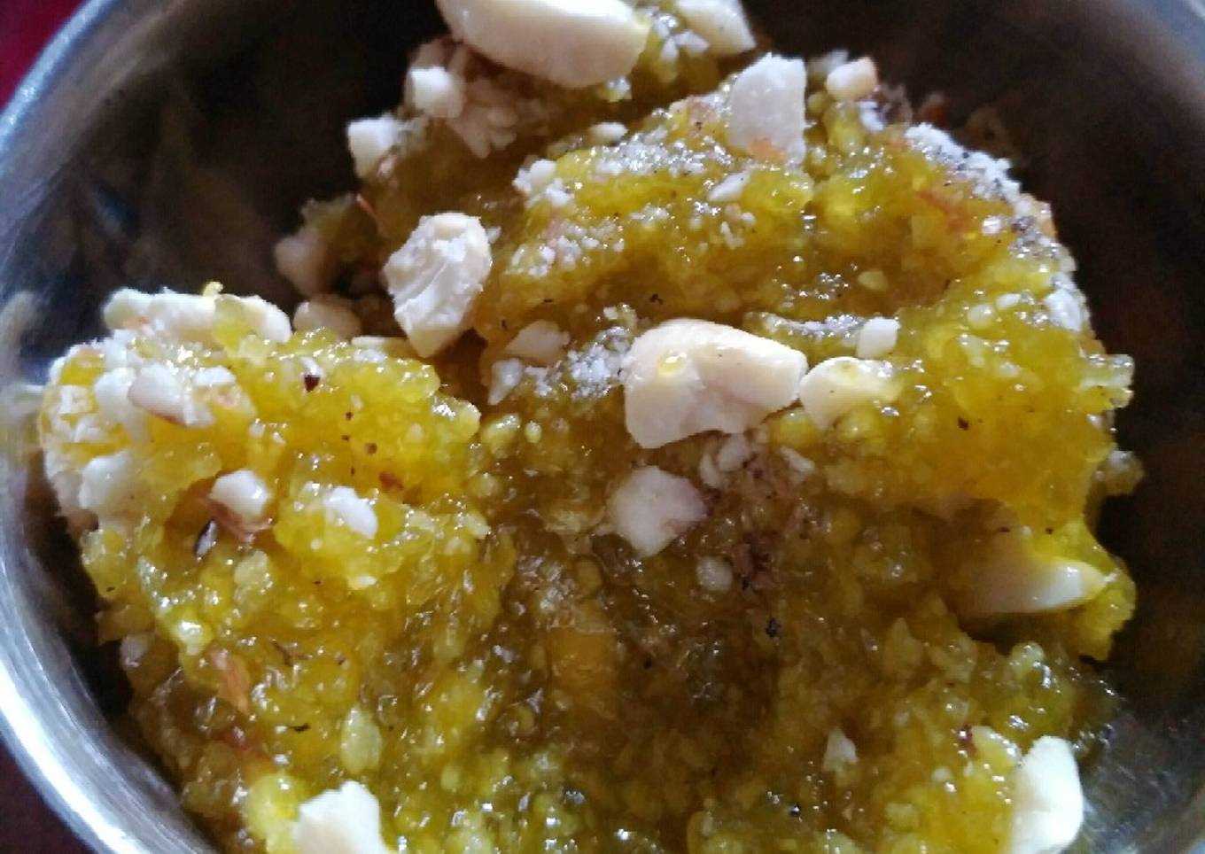 Papaya halwa