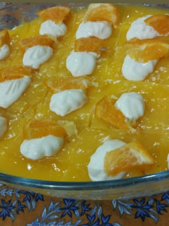 A picture of ORANGE SLICE CAKE #cookpadramadan.