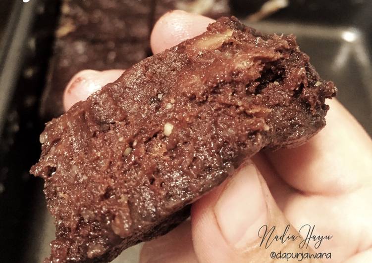 Resep Brownies Pisang Kukus ala JTT (Jangan direcook, awas ketagihan), Lezat