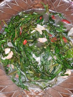 Foto resep Tumis Kangkung Udang