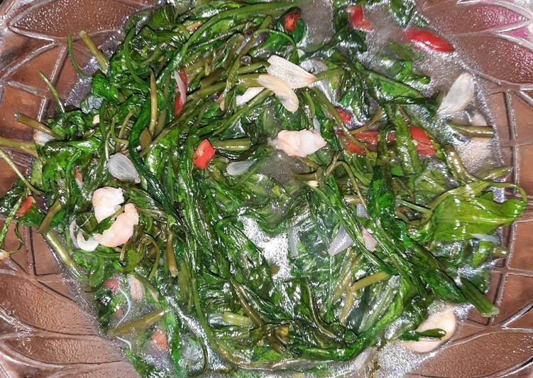 Tumis Kangkung Udang