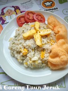 Foto resep Nasi Goreng Daun Jeruk