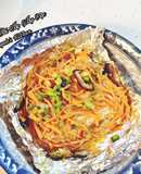 Cá Hồi Hấp Giấy Bạc/ Steamed Salmon