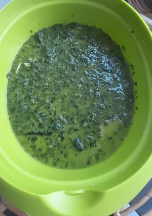 Foto resep Daun singkong tumbuk