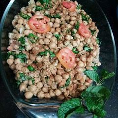 A picture of Chana chat.
