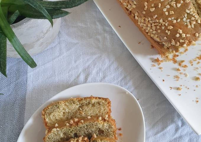 Comment faire Cuire Délicieuse Cake marbré matcha