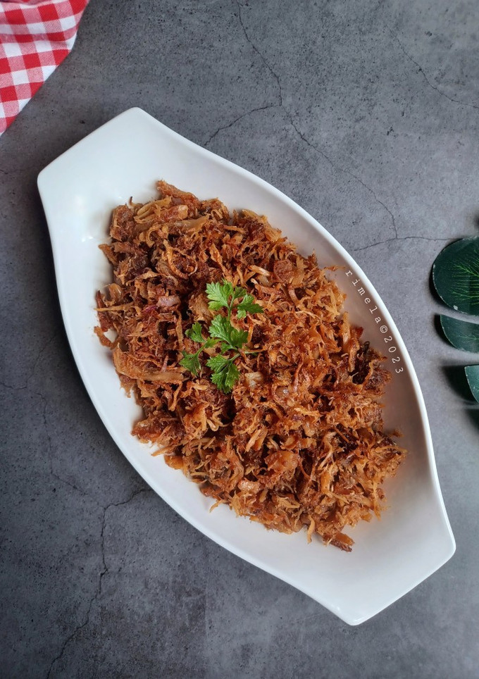 Foto resep Gepuk Ayam Suwir Serundeng