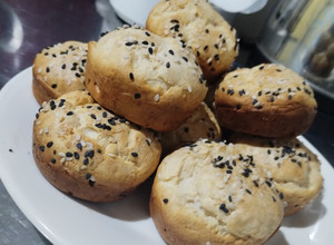 Una foto de Pan con Claras de huevo