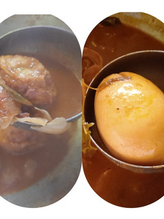 அவித்த முட்டை மற்றும் பணியார முட்டைக் குழம்பு(muttai paniyara kulambu recipe in tamil) செய்முறை முக்கிய புகைப்படம்
