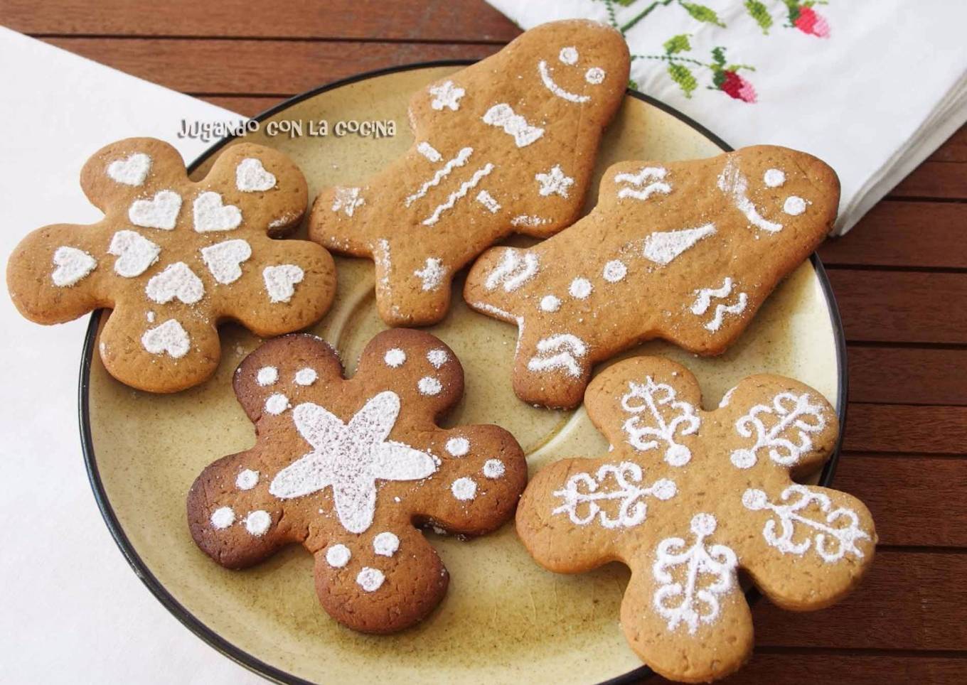 Galletas de jengibre y cardamomo - SIN y CON - Thermomix
