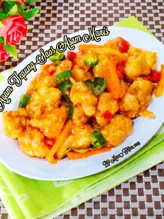 Foto resep Ayam Tepung Saos Asam Manis