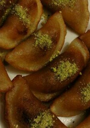 صورة لوصفة قطايف بالتمر