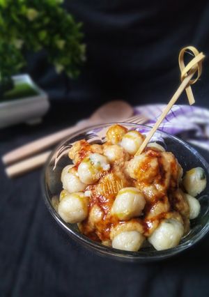Foto resep Cilok saus kacang