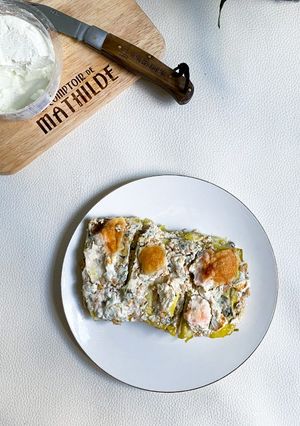 Une photo de Lasagnes courgettes & saumon