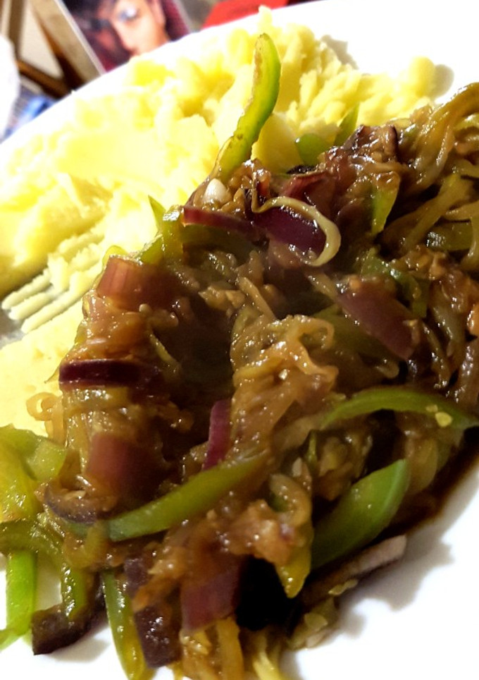 Una foto de Fideos Chinos de Calabacín