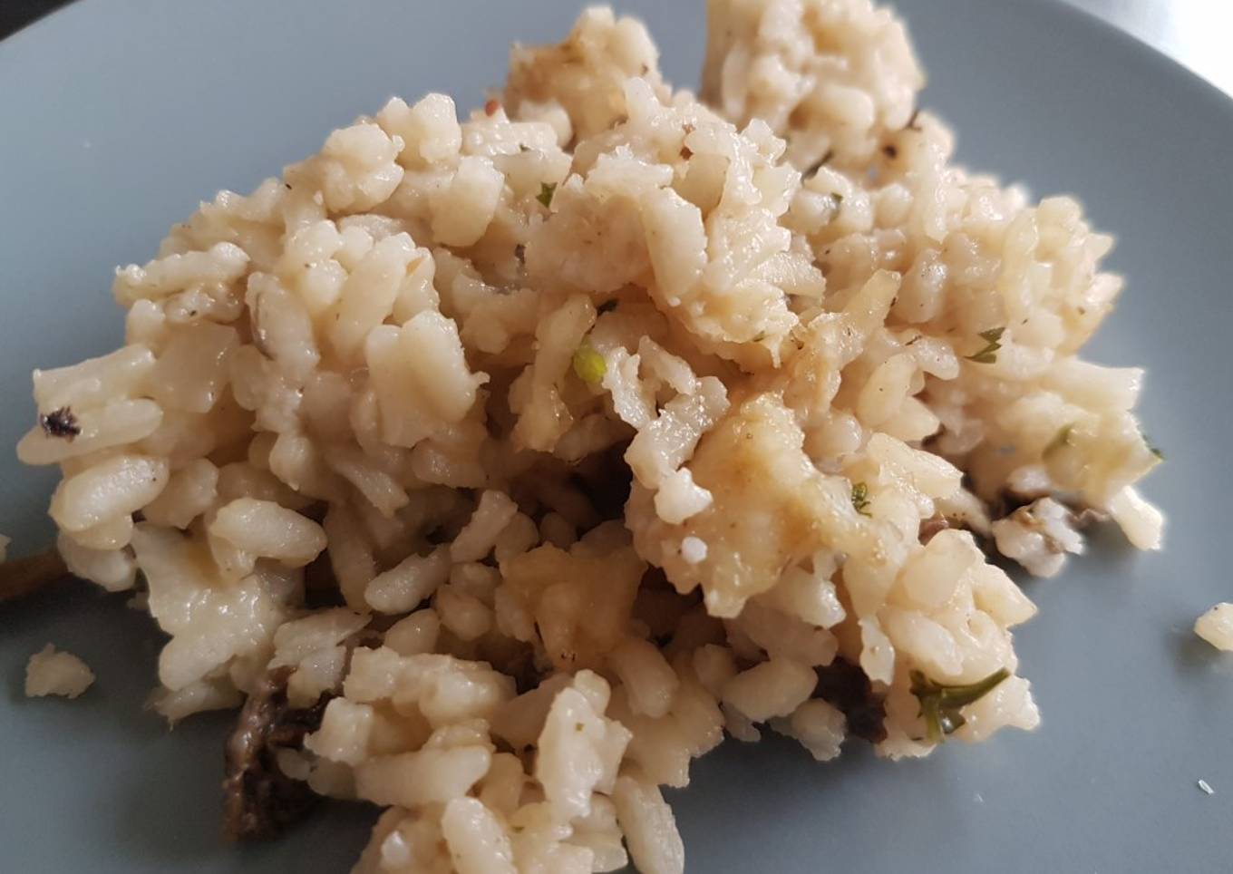 Risotto aux champignons (vegan)