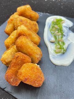 Una foto de Croquetas de calçots 🧅