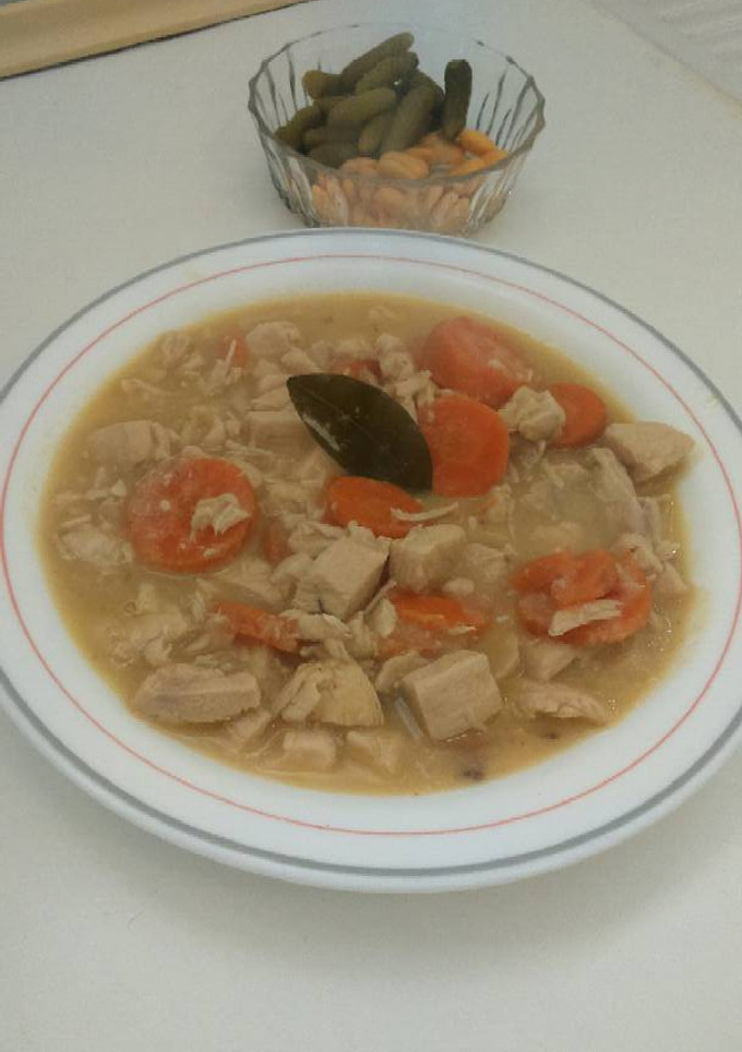 Una foto de Pollo en salsa
