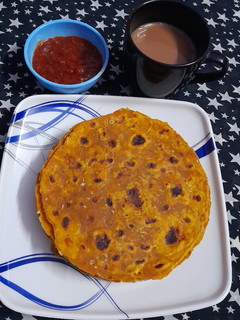 लौकी थेपला रेसिपी मुख्य फोटो
