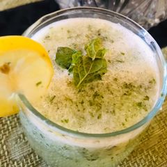 A picture of Cucumber Mint mojito.
