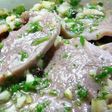 Lengua de cordero a la vinagreta