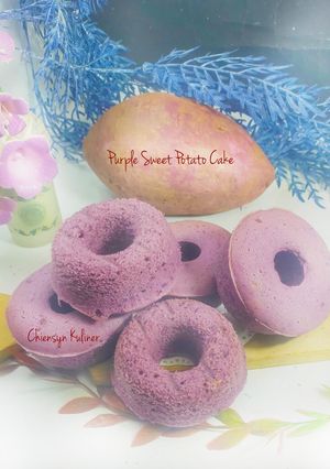 Foto resep Purple Sweet Potato Cake