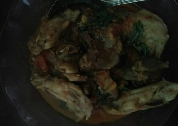 Cara Gampang memasak Sayap ayam with ati ampela kemangi Anti Gagal