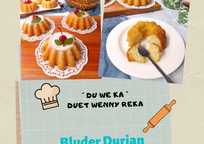 Bluder Durian Tepung Beras