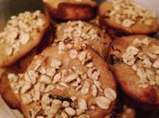 A picture of banana nut muffins