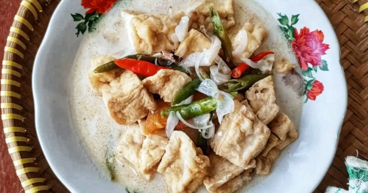 Resep Embek Embek Tahu Gambir Khas Tegal Paling Praktis dan Simple