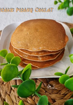 Foto resep Pancake Pisang Coklat