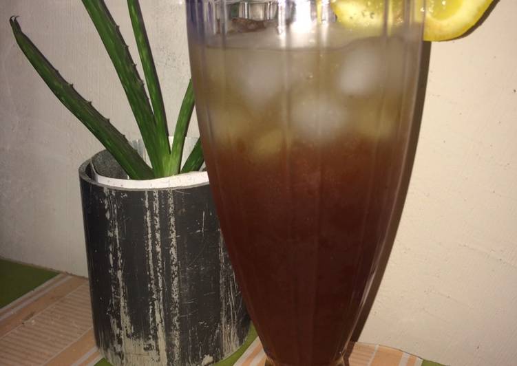 makanan Ice Lemon Tea yang Lezat