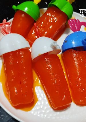 ऑरेंज आइस्क्रीम (orange ice cream recipe in Hindi) रेसिपी मुख्य फोटो