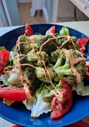 Une photo de Salade de brocolis