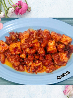 Foto resep Dada Ayam Kecap Asam Manis