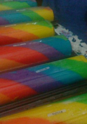 Foto resep Bolu gulung rainbow