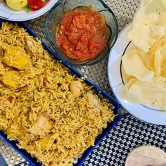 Quick & easy Chicken Pulao A picture of Quick & easy Chicken Pulao.