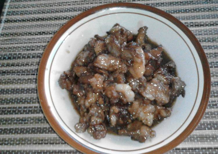 Ungkep Kambing Bumbu Iris # Mari berbagi