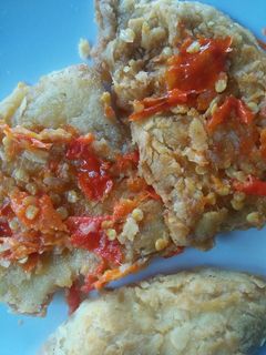 Foto resep Telur geprek viral