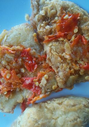 Foto resep Telur geprek viral