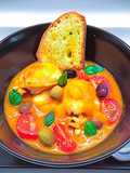 Zuppetta di Seppioline alla Mediterranea alla Mia Maniera