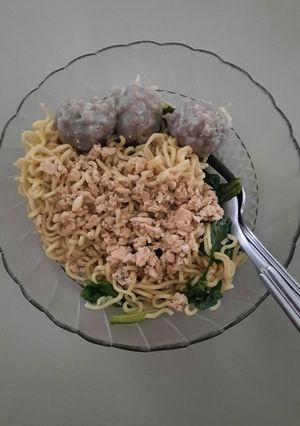 Foto resep Mie ayam simple