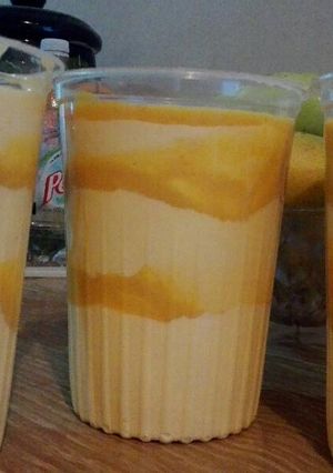Una foto de Helado cremoso de mango