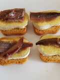 Anchoas Queso Snack