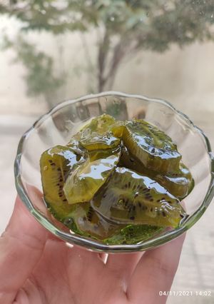 عکسی از دستور مربای کیوی خوشمزه🥝