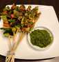 Easy Ways Make Recipes Homemade kebab with chimichurri sauce the Perfect Make You Drink.