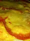 Tarta de atún y queso muzarella