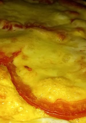 Una foto de Tarta de atún y queso muzarella